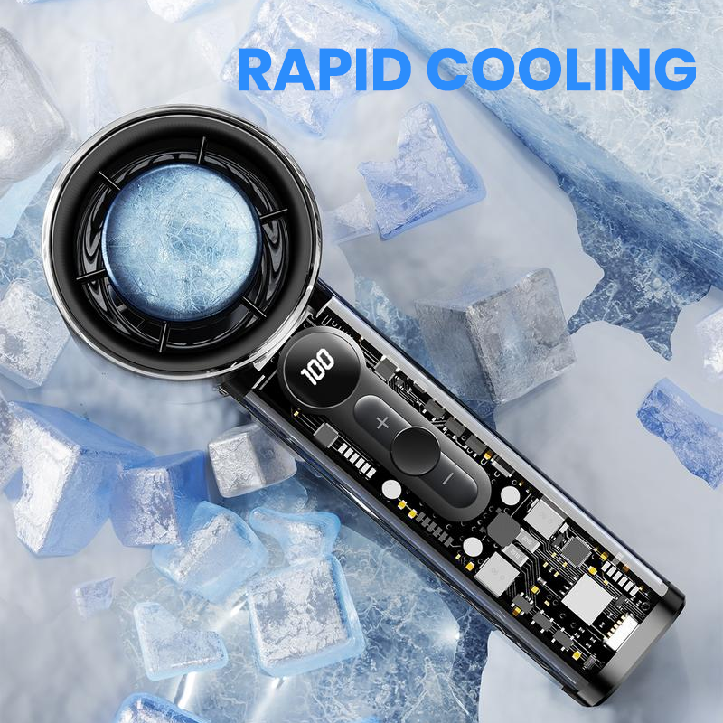 Transparent Mecha USB Turbo Fan with Semiconductor Cooling