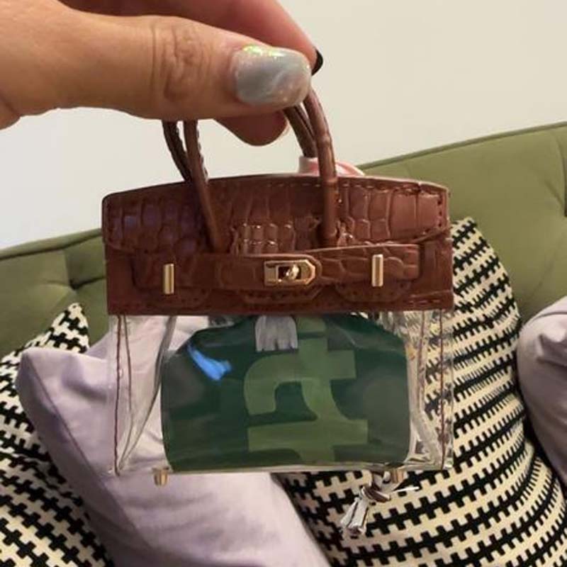 Trendy Mini Transparent Key Case