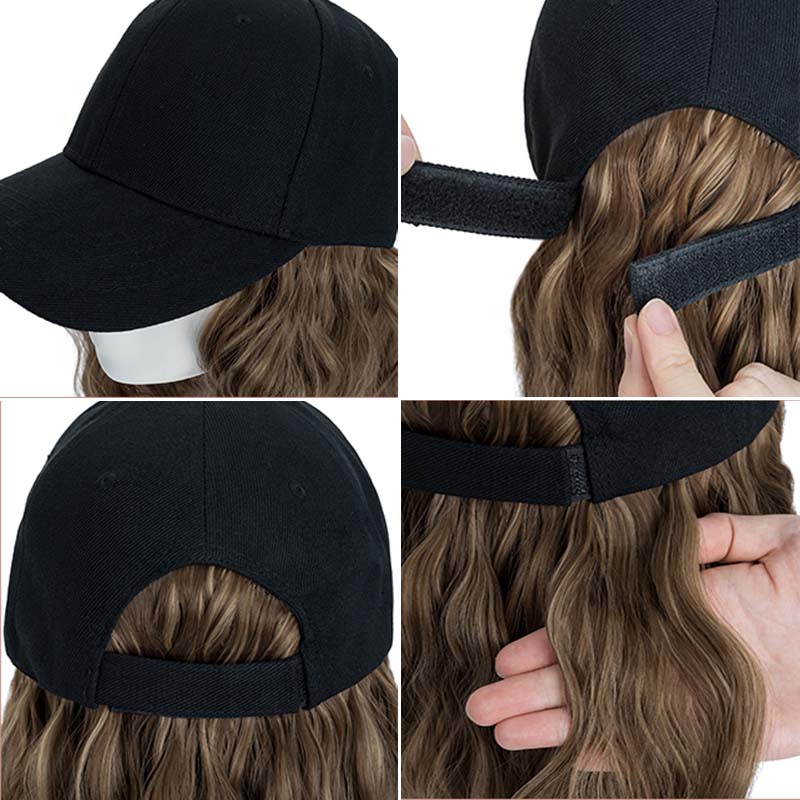 Women's Fashion Wig Hat