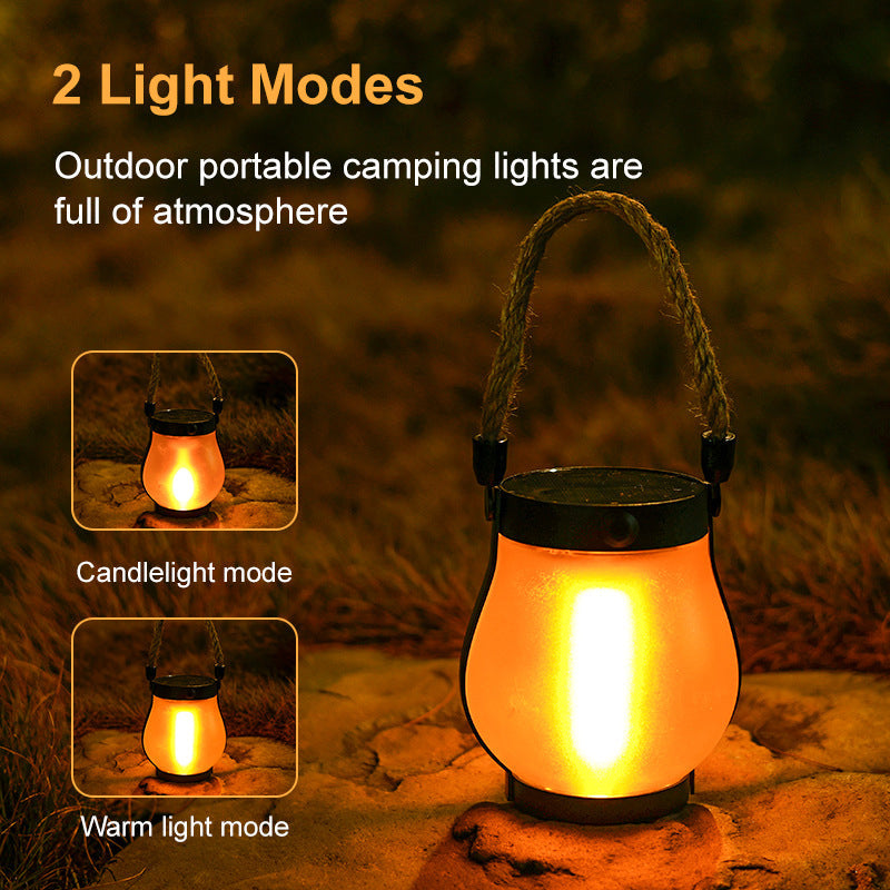 Hemp Rope Solar Lights