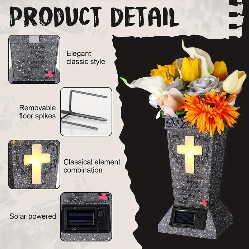 Cemetery Grave Vase