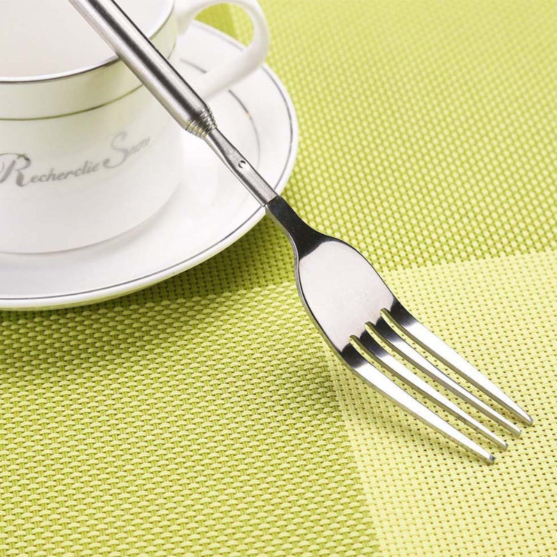 Teleskopgaffel i rostfritt stål