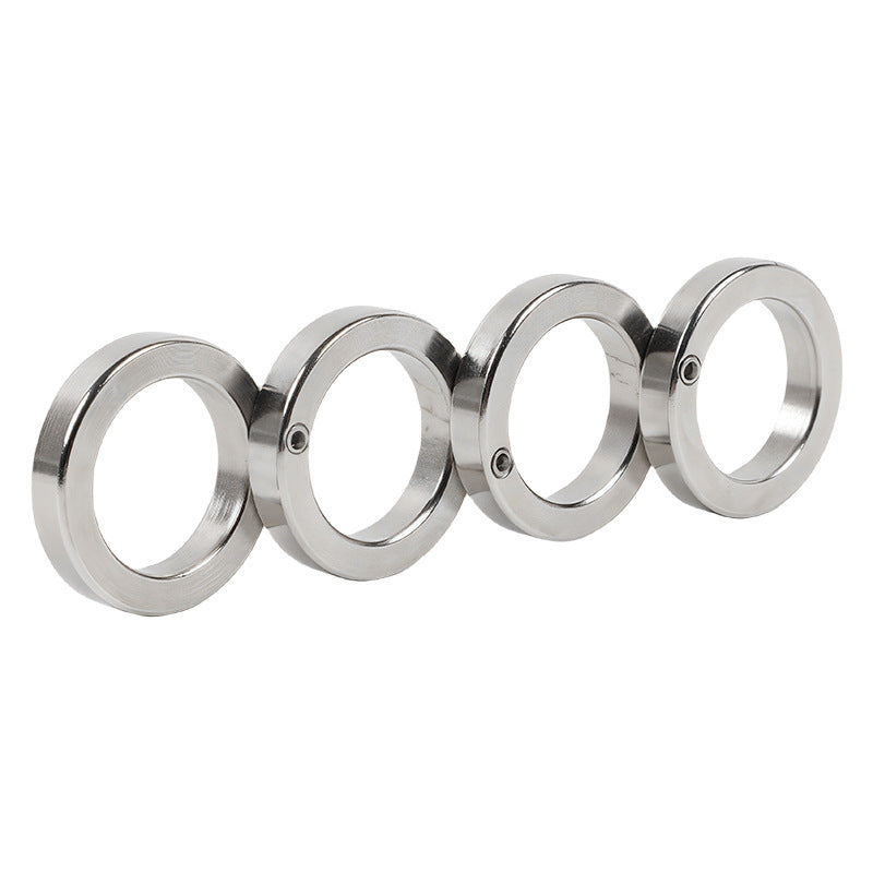 Self-Defense Ring Set with Rotating Clasp