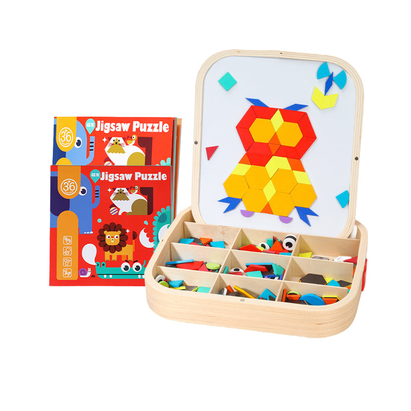 Wooden Creative Magnetic Puzzle