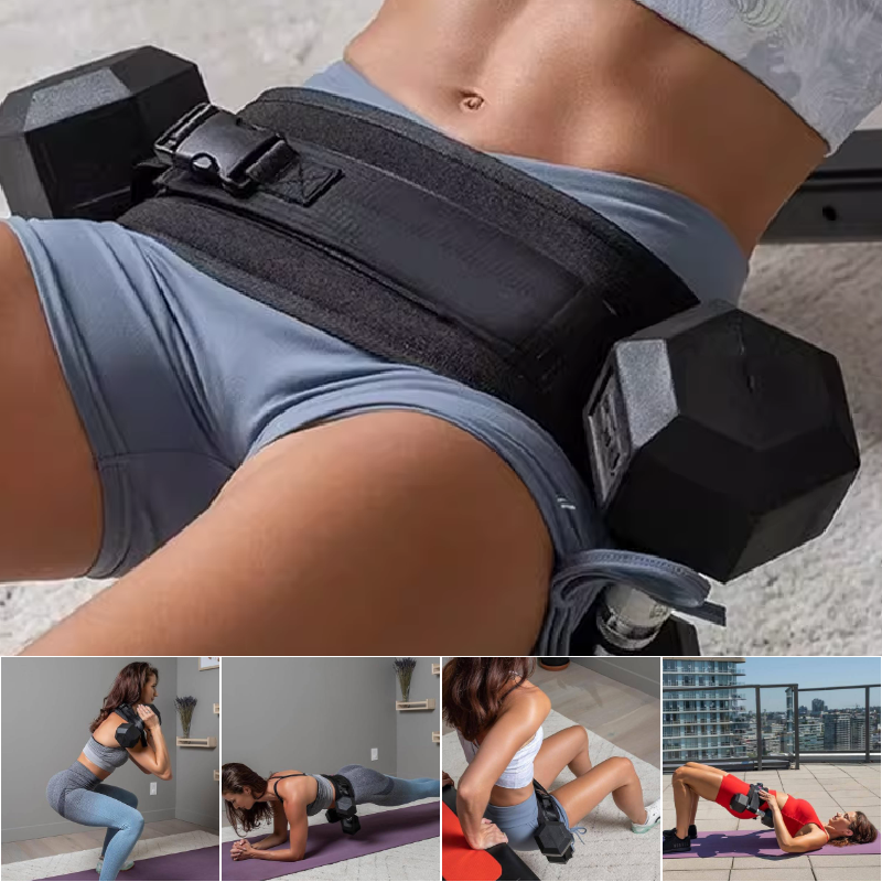 Adjustable Hip Thrust Belt for Glute Training