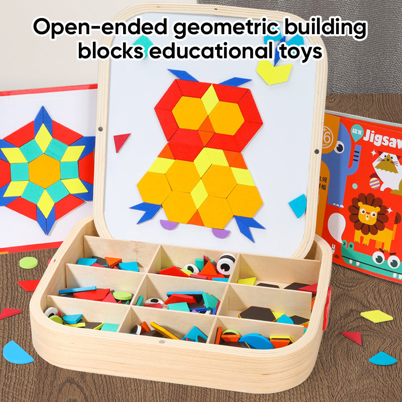 Wooden Creative Magnetic Puzzle