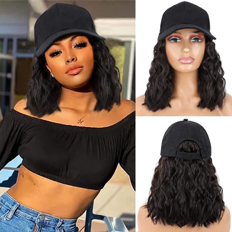 Women's Fashion Wig Hat