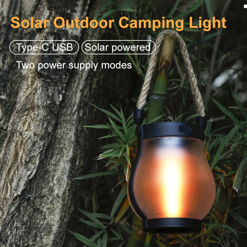 Hemp Rope Solar Lights