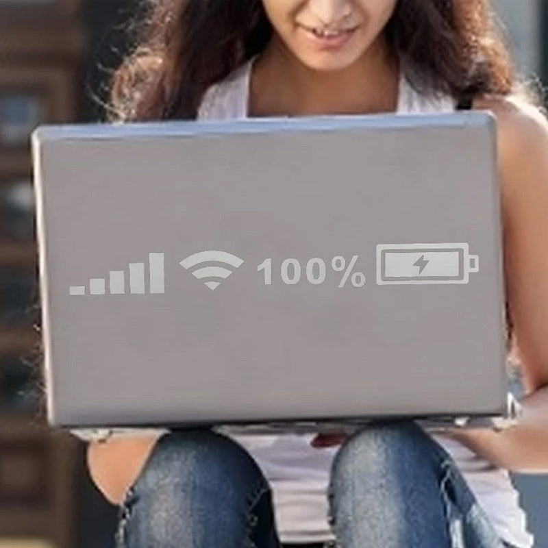 Reflekterande klistermärke för batterisignal (10 st.)