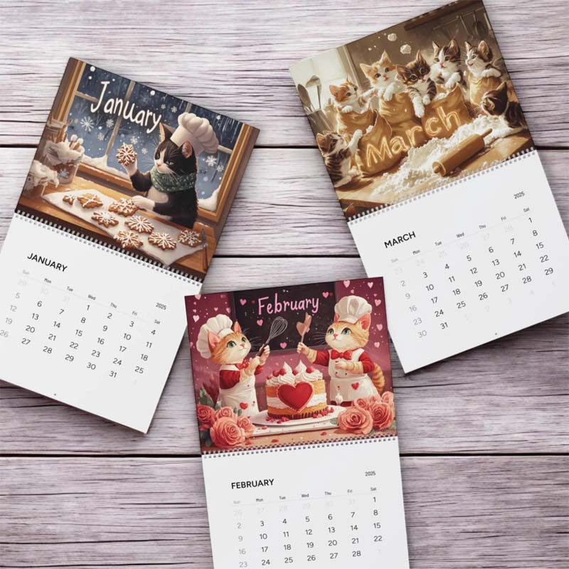 Kattkök kalender 2025