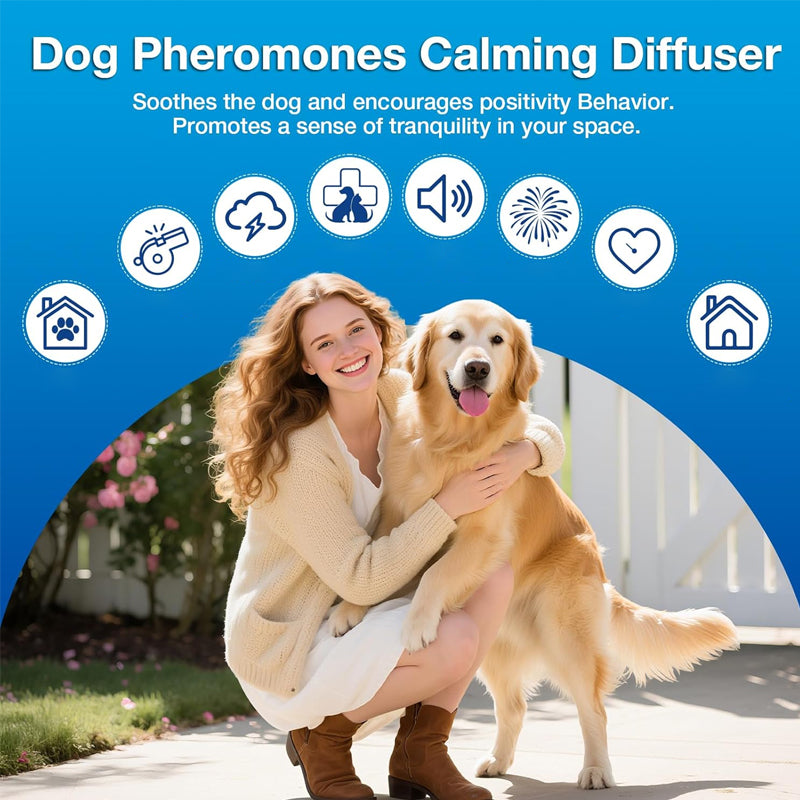 [US Plug] Pet Calming Pheromone Diffuser Kit