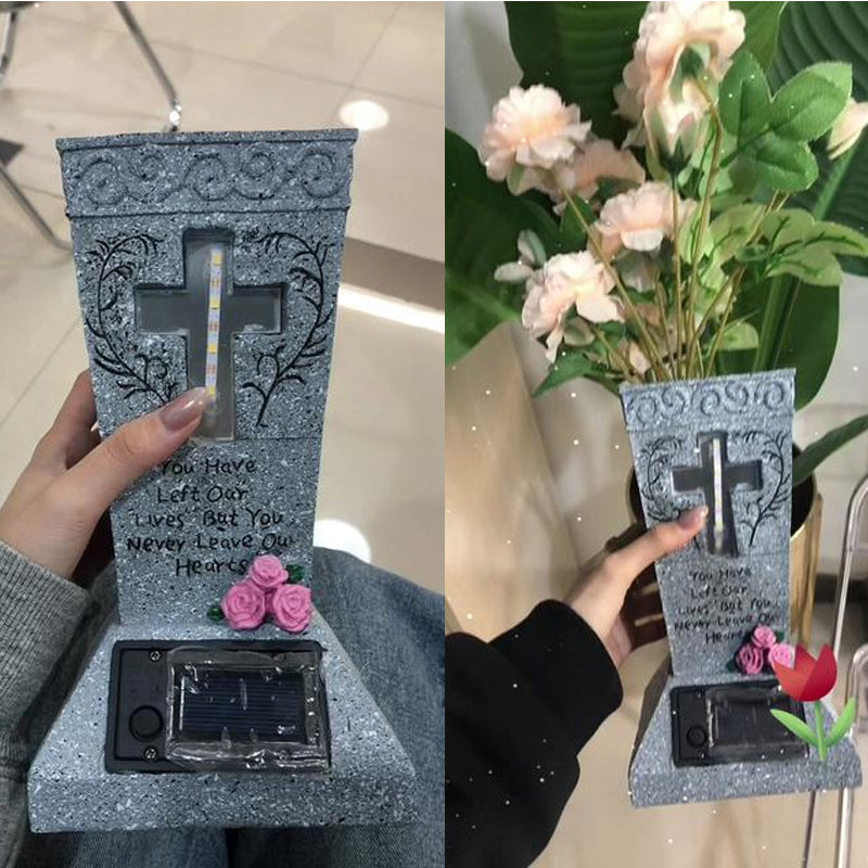 Cemetery Grave Vase