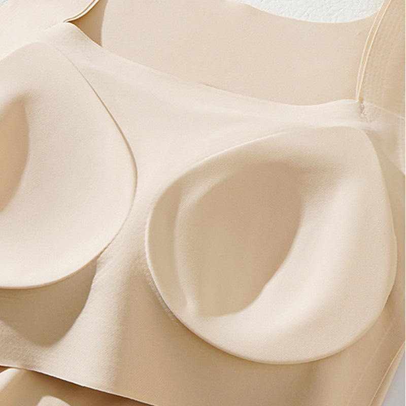 U Neck Shapewear Built-in Bra Tank