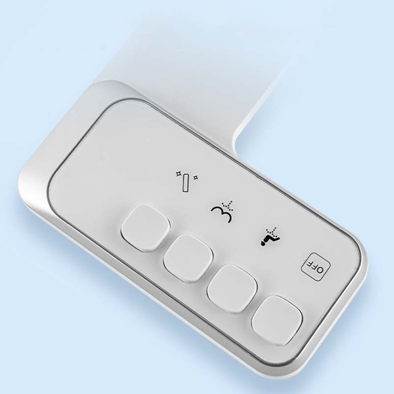 Compact Non-Electric Bidet Attachment with Foldable Nozzle