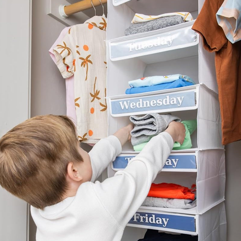 Weekly Clothing Organizer