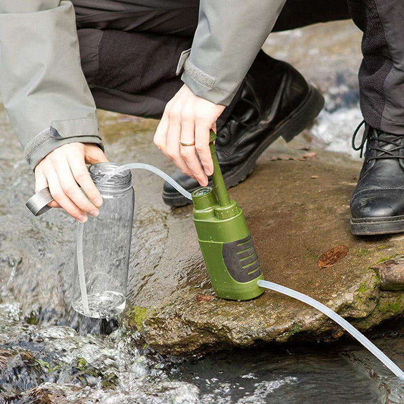Portable Hand Pump Water Filter