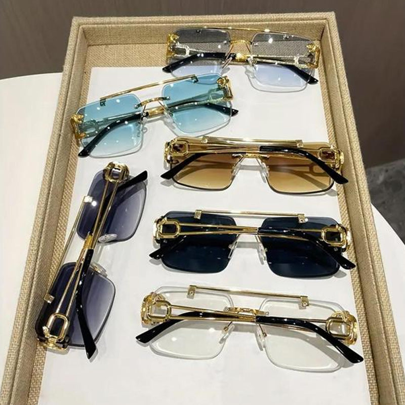 Double-Beam Cheetah Sunglasses