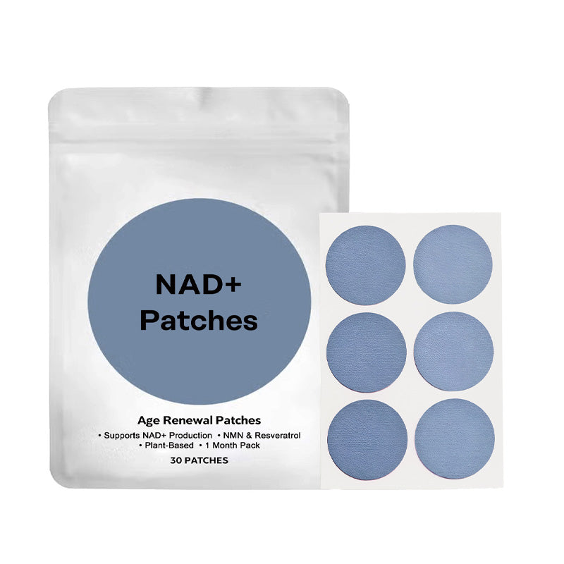 30 Pack Age Rewind Patches, NAD+ Patches