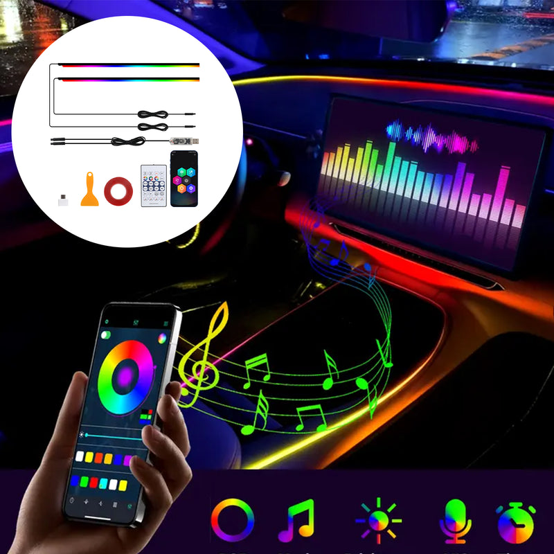 Car Center Console Ambient Light