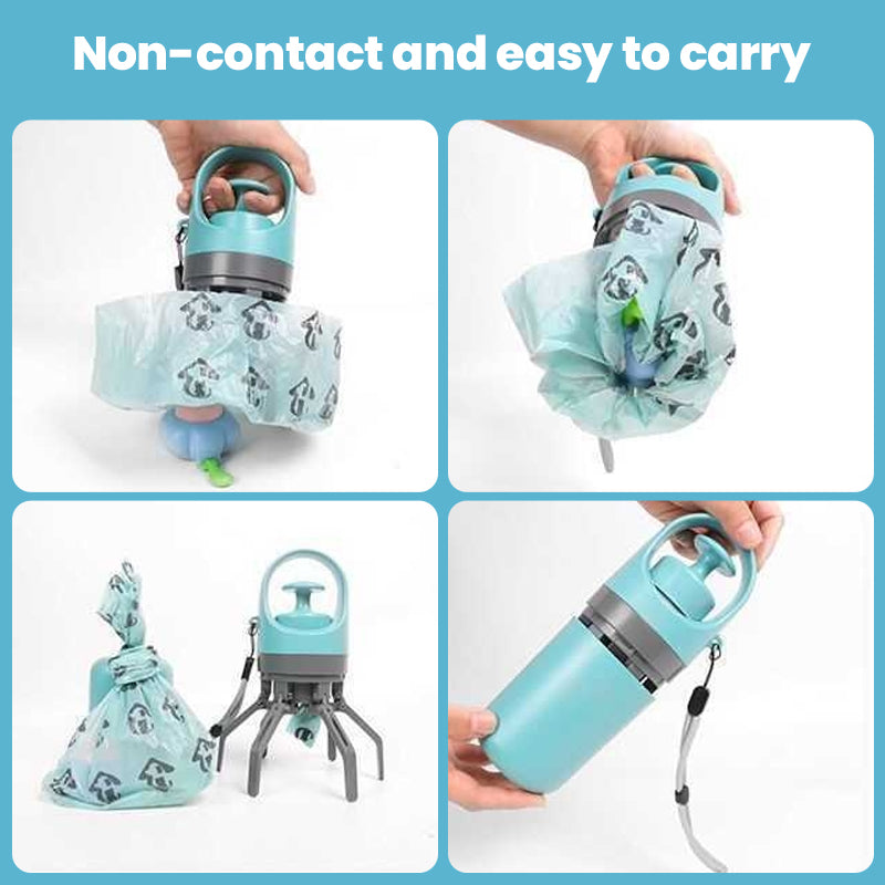 Portable Six-claw Pet Poop Scooper