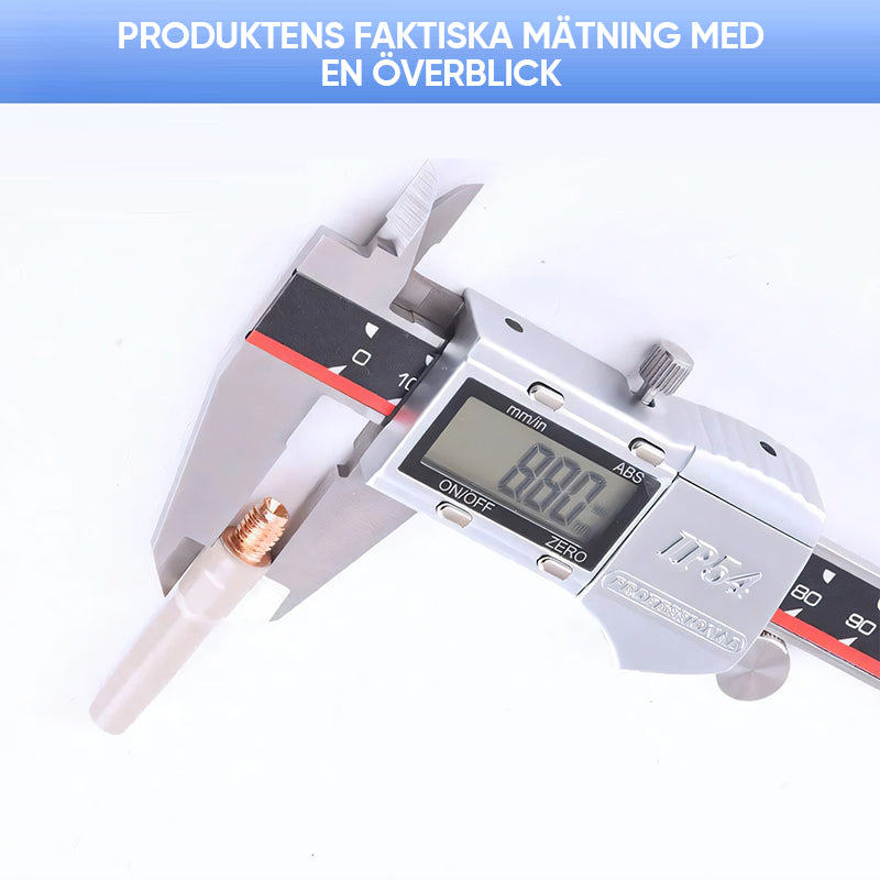 Svetspistolmunstycke med non-stick beläggning för slaggskydd