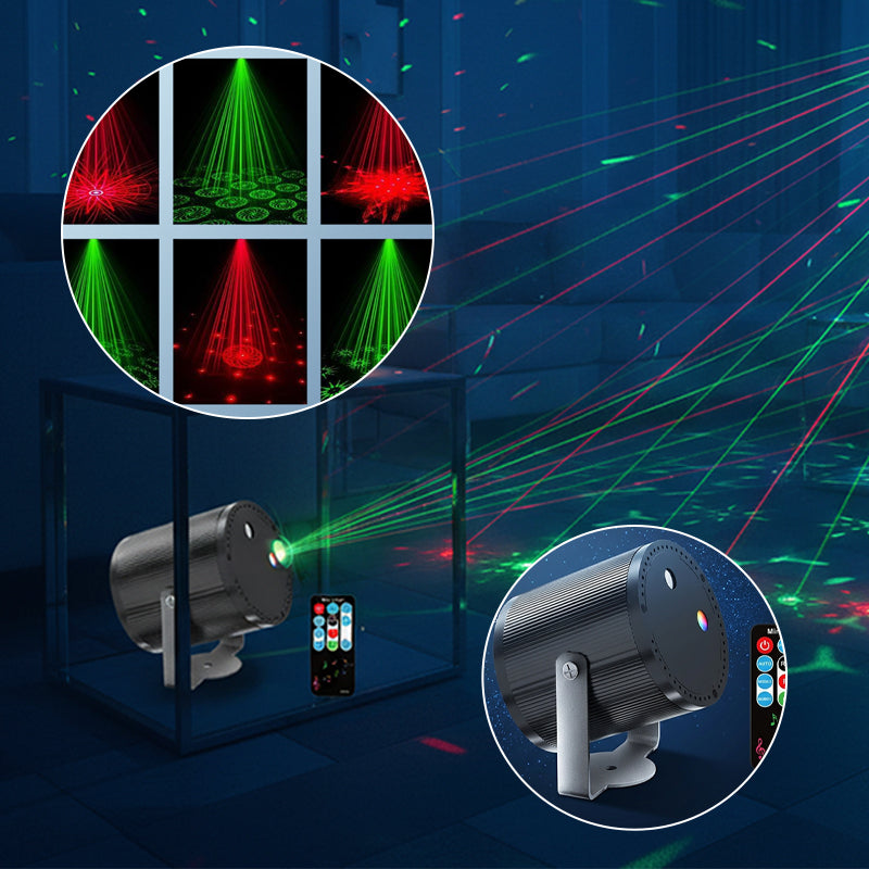 Portable Mini Cylinder Laser Stage Light