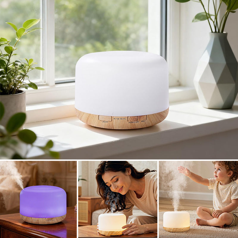 Colorful LED Aromatherapy Humidifier