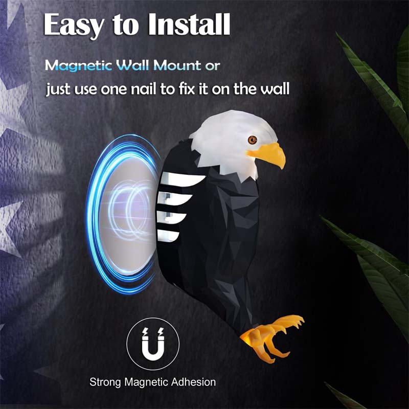 Bald Eagle Decorative Wall Lamp