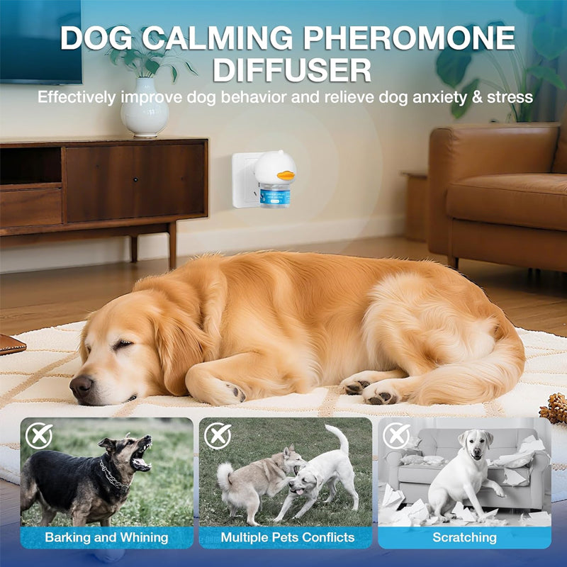[US Plug] Pet Calming Pheromone Diffuser Kit