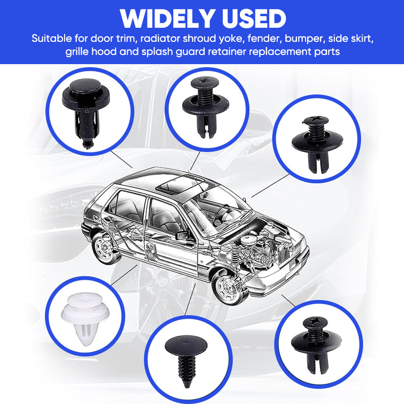 Car Bumper Retainer Clips Set