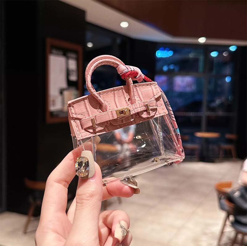 Trendy Mini Transparent Key Case