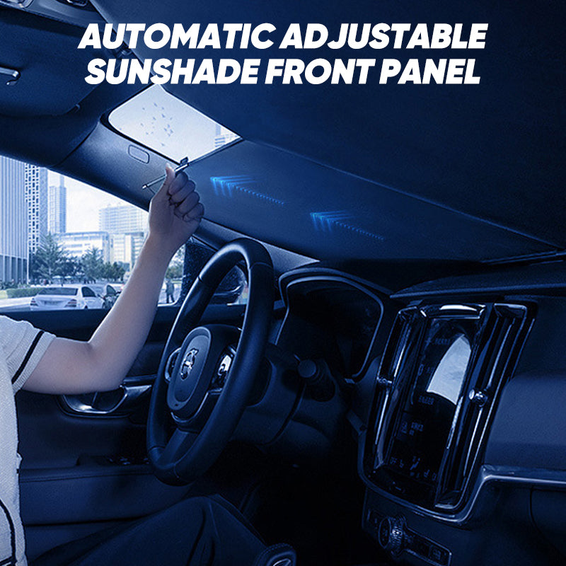 Nano-Insulated Retractable Car Sunshade Curtain