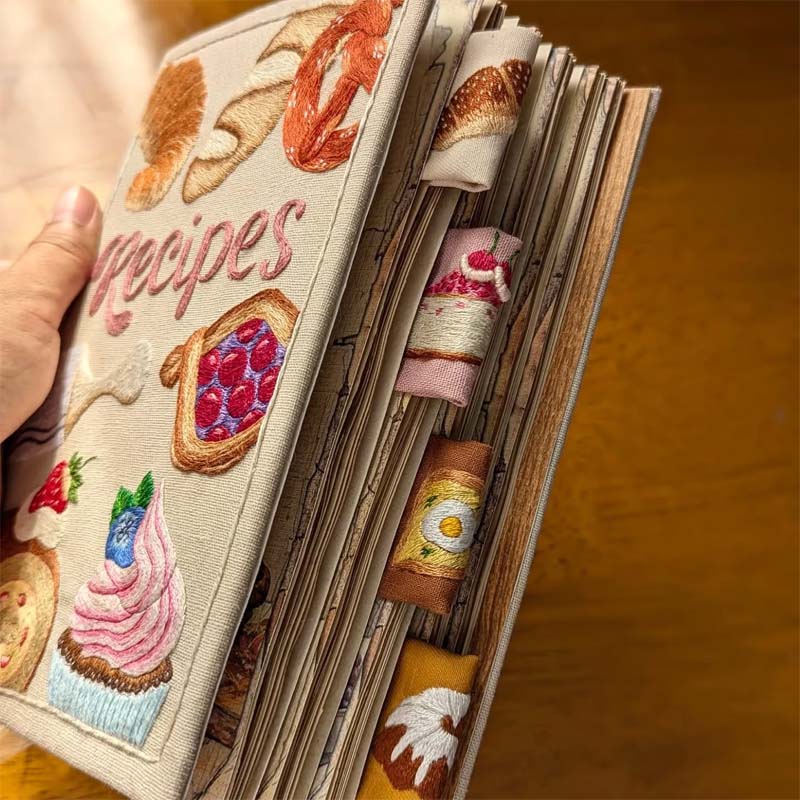 Handcrafted Recipe Journal