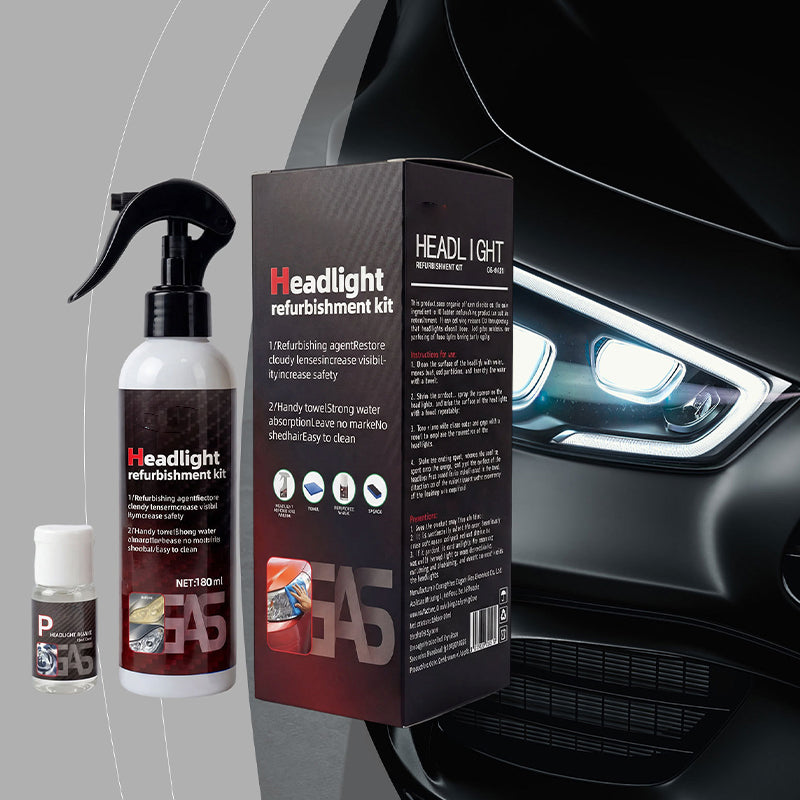 Car Headlight Restoration Kit