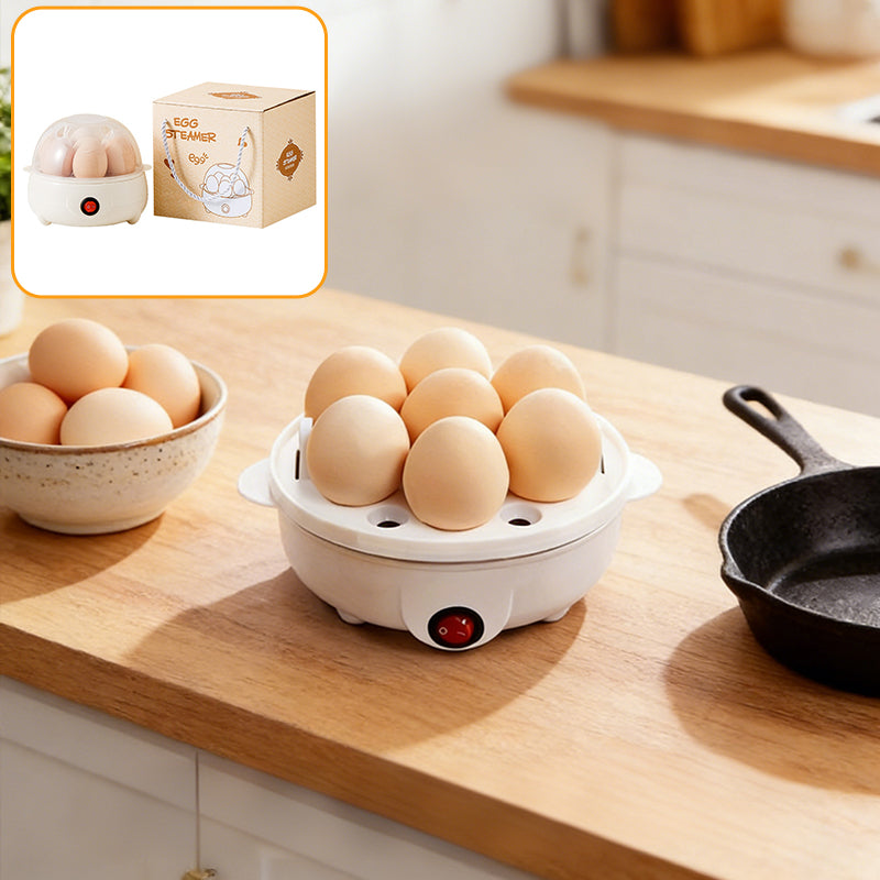 Rapid Electric Egg Cooker & Multi-Purpose Food Steamer