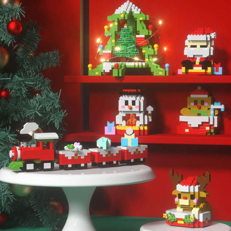 Christmas element building blocks