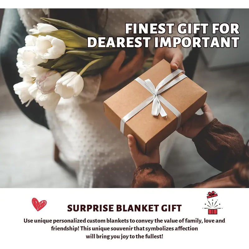 To My Wife Blanket – Romantic Gift from Husband