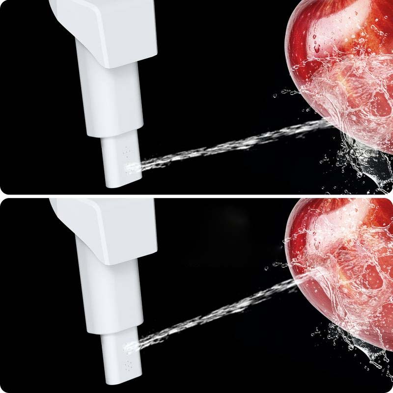 Compact Non-Electric Bidet Attachment with Foldable Nozzle