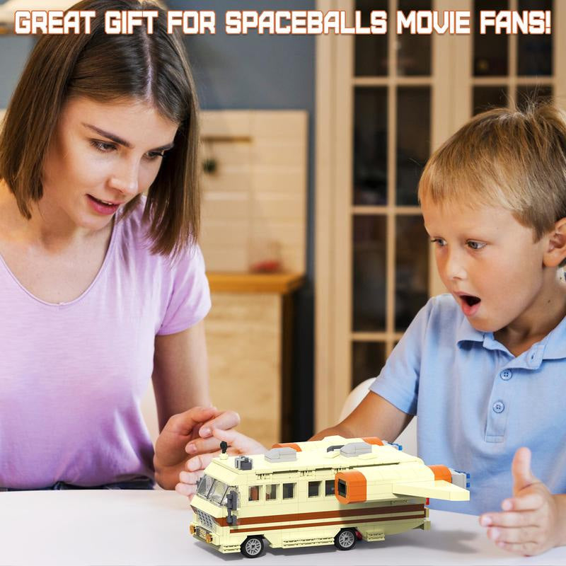 Eagle-5 Spaceship Building Block Set