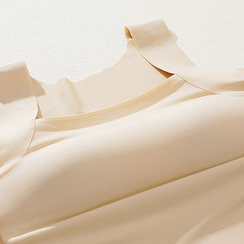 U Neck Shapewear Built-in Bra Tank