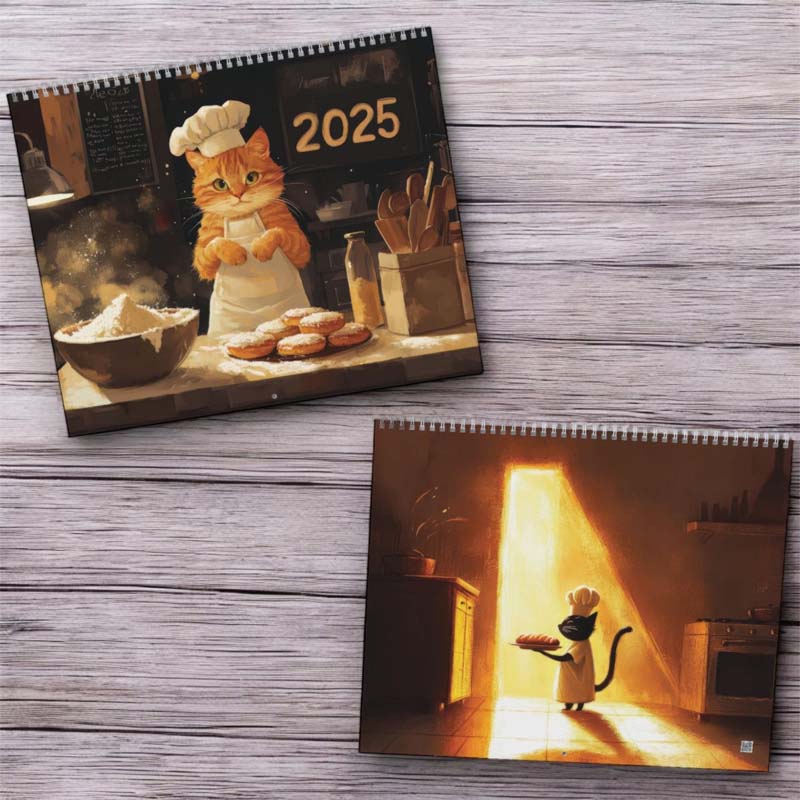 Kattkök kalender 2025