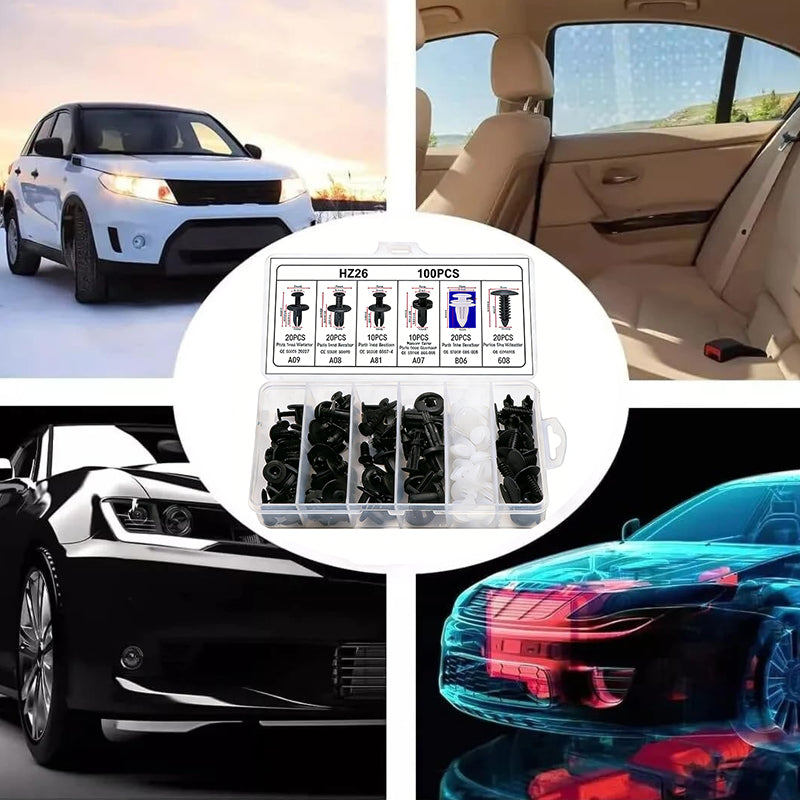 Car Bumper Retainer Clips Set