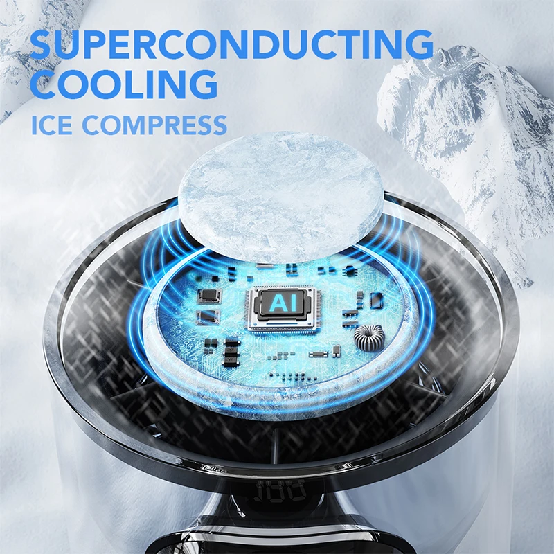 Transparent Mecha USB Turbo Fan with Semiconductor Cooling
