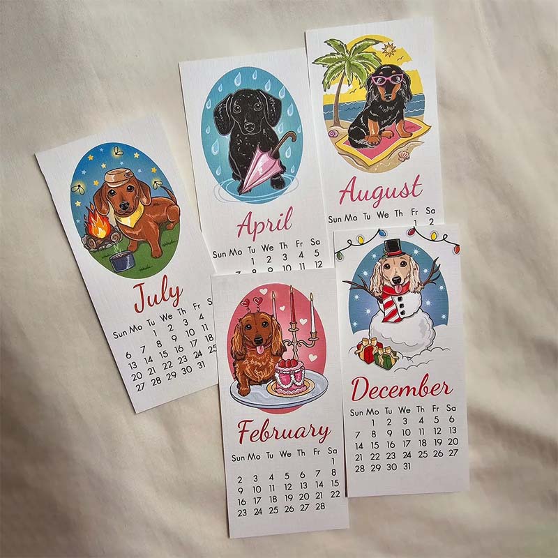 2025 Dachshund Calendar