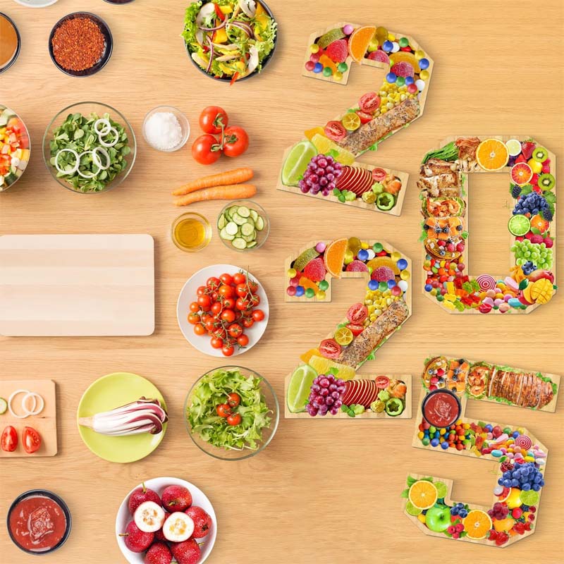 2025 Number Charcuterie Board Box
