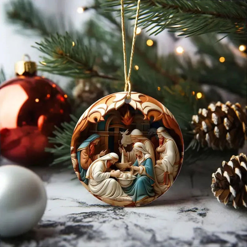 Nativity julprydnad