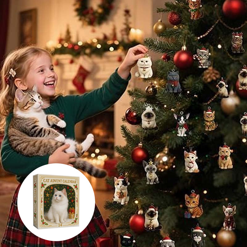 Advent Calendar 2025 for Cat Lovers – Gift Box with Daily Surprises