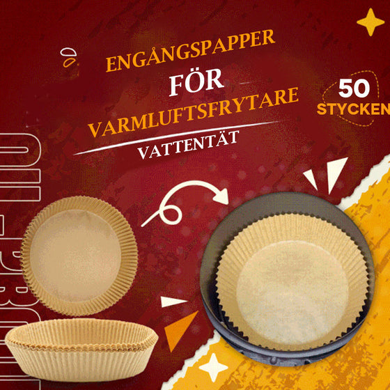 Luftfritteuse Snabbreferens Magneter Matlagningsguide Broschyr