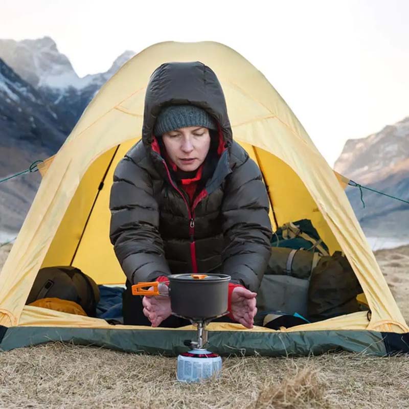 Portable Camping Cookware Mess Kit