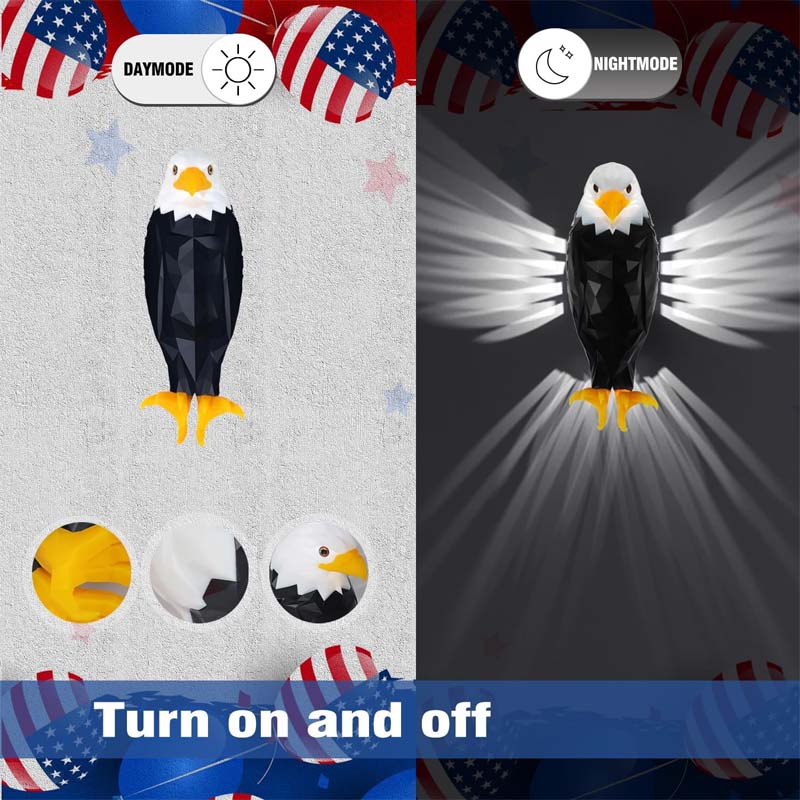 Bald Eagle Decorative Wall Lamp